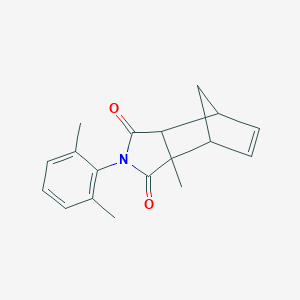 2-(2,6-dimethylphenyl)-3a-methyl-3a,4,7,7a-tetrahydro-1H-4,7-methanoisoindole-1,3(2H)-dione