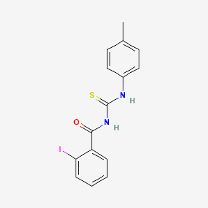 2-iodo-N-{[(4-methylphenyl)amino]carbonothioyl}benzamide