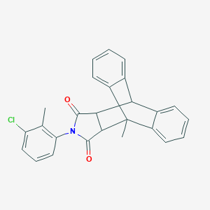 (9R,10R,11S,15S)-13-(3-chloro-2-methylphenyl)-9-methyl-11,15-dihydro-9H-9,10-[3,4]epipyrroloanthracene-12,14(10H,13H)-dione
