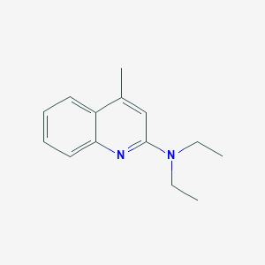 N,N-diethyl-4-methyl-2-quinolinamine