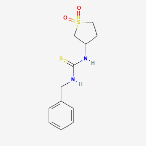 N-benzyl-N'-(1,1-dioxidotetrahydro-3-thienyl)thiourea