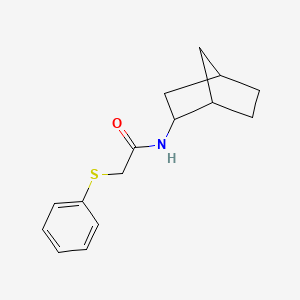 N-bicyclo[2.2.1]hept-2-yl-2-(phenylthio)acetamide