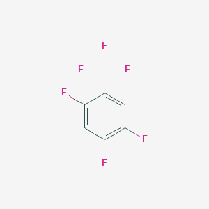 molecular formula C7H2F6 B039297 2,4,5-三氟苯三氟化物 CAS No. 112290-07-0