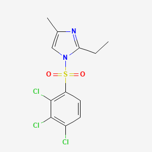 2-ethyl-4-methyl-1-[(2,3,4-trichlorophenyl)sulfonyl]-1H-imidazole