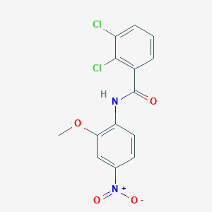 2,3-dichloro-N-(2-methoxy-4-nitrophenyl)benzamide