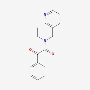 N-ethyl-2-oxo-2-phenyl-N-(3-pyridinylmethyl)acetamide