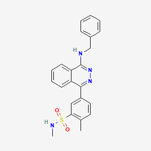 5-[4-(benzylamino)phthalazin-1-yl]-N,2-dimethylbenzenesulfonamide