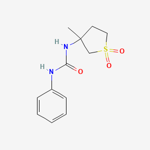 N-(3-methyl-1,1-dioxidotetrahydro-3-thienyl)-N'-phenylurea