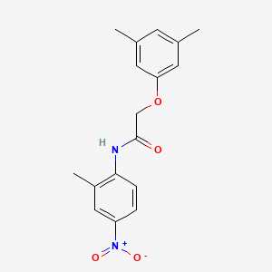 2-(3,5-dimethylphenoxy)-N-(2-methyl-4-nitrophenyl)acetamide