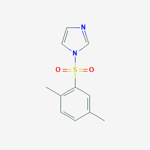 molecular formula C11H12N2O2S B393072 1-[(2,5-dimethylphenyl)sulfonyl]-1H-imidazole 