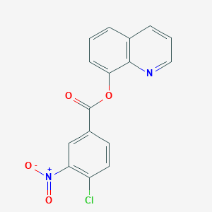 Quinolin-8-yl 4-chloro-3-nitrobenzoate