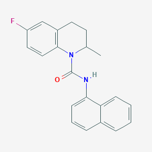 6-fluoro-2-methyl-N-1-naphthyl-3,4-dihydro-1(2H)-quinolinecarboxamide