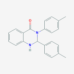 2,3-bis(4-methylphenyl)-2,3-dihydroquinazolin-4(1H)-one