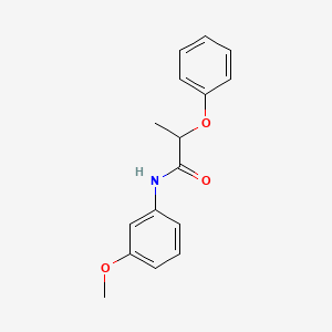 N-(3-methoxyphenyl)-2-phenoxypropanamide