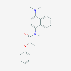 N-[4-(dimethylamino)-1-naphthyl]-2-phenoxypropanamide