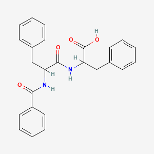 molecular formula C25H24N2O4 B3931138 N-benzoylphenylalanylphenylalanine 