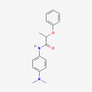 N-[4-(dimethylamino)phenyl]-2-phenoxypropanamide