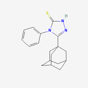 5-(1-adamantyl)-4-phenyl-4H-1,2,4-triazole-3-thiol