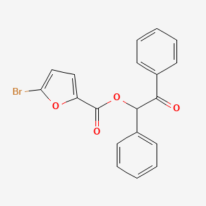 2-oxo-1,2-diphenylethyl 5-bromo-2-furoate