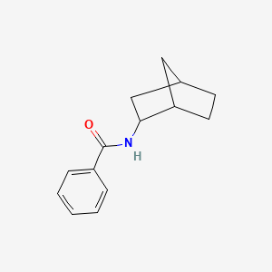 molecular formula C14H17NO B3934883 N-bicyclo[2.2.1]hept-2-ylbenzamide 