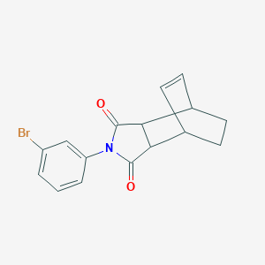 2-(3-bromophenyl)-3a,4,7,7a-tetrahydro-1H-4,7-ethanoisoindole-1,3(2H)-dione