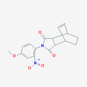 2-(4-methoxy-2-nitrophenyl)-3a,4,7,7a-tetrahydro-1H-4,7-ethanoisoindole-1,3(2H)-dione