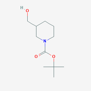 molecular formula C11H21NO3 B039367 叔丁基3-(羟甲基)哌啶-1-羧酸酯 CAS No. 116574-71-1