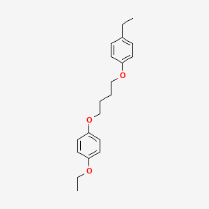 molecular formula C20H26O3 B3936902 1-ethoxy-4-[4-(4-ethylphenoxy)butoxy]benzene 