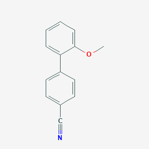 molecular formula C14H11NO B039375 4-(2-Methoxyphenyl)benzonitrile CAS No. 113547-30-1