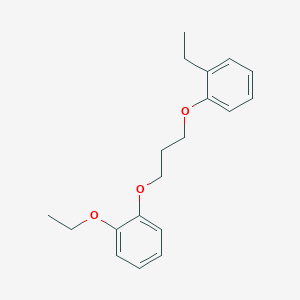 molecular formula C19H24O3 B3937844 1-ethoxy-2-[3-(2-ethylphenoxy)propoxy]benzene 