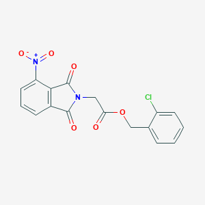 (2-CHLOROPHENYL)METHYL 2-(4-NITRO-1,3-DIOXO-2,3-DIHYDRO-1H-ISOINDOL-2-YL)ACETATE