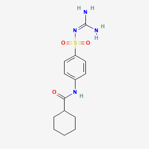 N-(4-{[(diaminomethylene)amino]sulfonyl}phenyl)cyclohexanecarboxamide