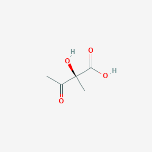 molecular formula C5H8O4 B039387 (2S)-2-hydroxy-2-methyl-3-oxobutanoic acid CAS No. 71698-08-3