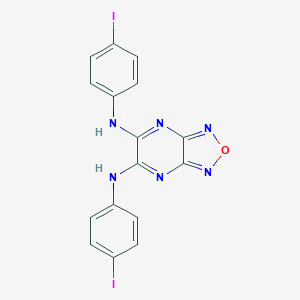 N,N'-bis(4-iodophenyl)[1,2,5]oxadiazolo[3,4-b]pyrazine-5,6-diamine