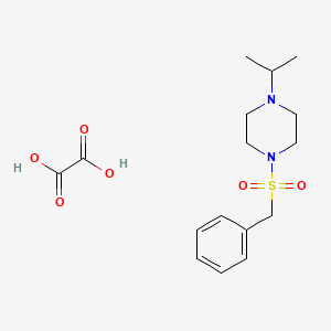 molecular formula C16H24N2O6S B3939532 1-(benzylsulfonyl)-4-isopropylpiperazine oxalate 