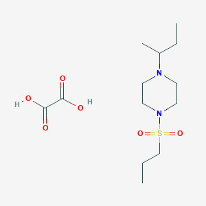 1-sec-butyl-4-(propylsulfonyl)piperazine oxalate