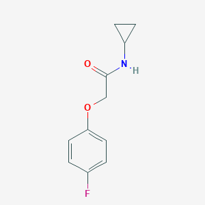 N-cyclopropyl-2-(4-fluorophenoxy)acetamide