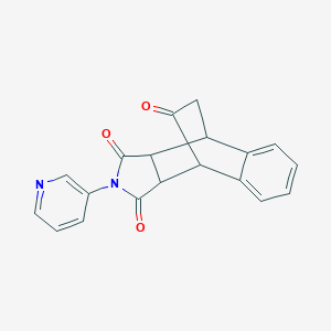 11-(3-Pyridinyl)-11-azatetracyclo[6.5.2.0~2,7~.0~9,13~]pentadeca-2,4,6-triene-10,12,14-trione