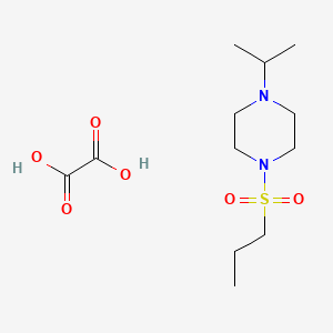 1-isopropyl-4-(propylsulfonyl)piperazine oxalate