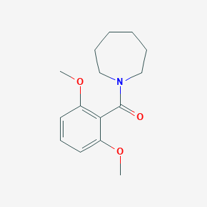 molecular formula C15H21NO3 B394058 1-(2,6-Dimethoxybenzoyl)azepane CAS No. 311791-48-7