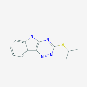 3-(Isopropylsulfanyl)-5-methyl-5H-[1,2,4]triazino[5,6-b]indole