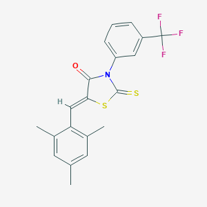 5-(Mesitylmethylene)-2-thioxo-3-[3-(trifluoromethyl)phenyl]-1,3-thiazolidin-4-one