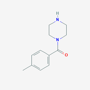 molecular formula C12H16N2O B039415 1-(4-Methylbenzoyl)piperazine CAS No. 111752-26-2