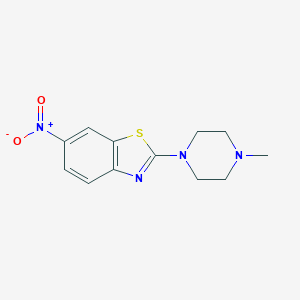 2-(4-Methylpiperazin-1-yl)-6-nitro-1,3-benzothiazole