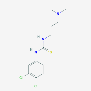 N-(3,4-dichlorophenyl)-N'-[3-(dimethylamino)propyl]thiourea