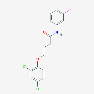 4-(2,4-dichlorophenoxy)-N-(3-iodophenyl)butanamide