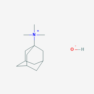molecular formula C13H25NO B039424 N,N,N-Trimethyladamantan-1-aminium hydroxide CAS No. 53075-09-5