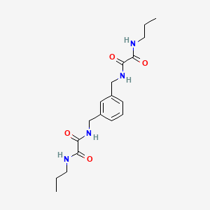 N~2~,N~2~'-[1,3-phenylenebis(methylene)]bis(N~2~-propylethanediamide)