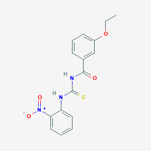 3-ethoxy-N-[(2-nitrophenyl)carbamothioyl]benzamide