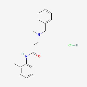 N~3~-benzyl-N~3~-methyl-N~1~-(2-methylphenyl)-beta-alaninamide hydrochloride